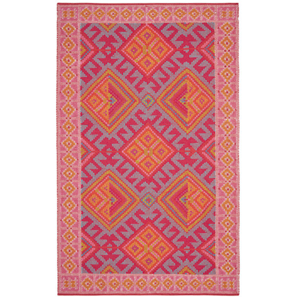 Dash and Albert Rugs Valencia Kilim Spice Handwoven Indoor/Outdoor Rug